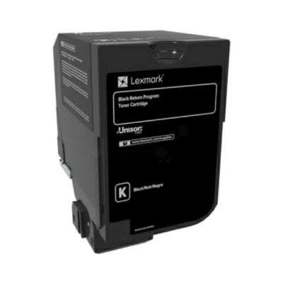Toner Lexmark 74C2SKE nero Originale