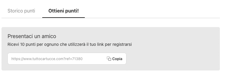 Assegna Punti Extra