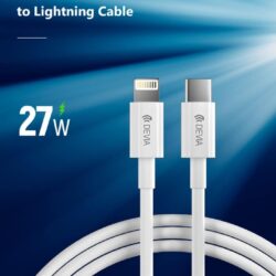 Cavo in Nylon Carica rapida PD Tipo-C Lightning 3A - 2 metri