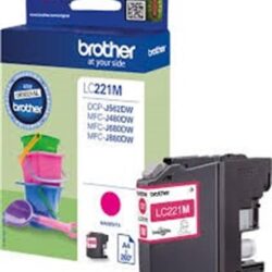 Cartuccia Brother LC221M Magenta Originale