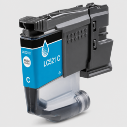 Brother LC521C LC-521C Cartuccia compatibile ciano
