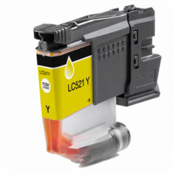Brother LC521Y LC-521Y Cartuccia compatibile giallo