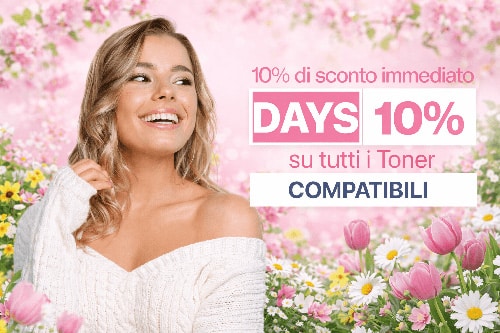 Sconto 10 Toner Primavera Mobile