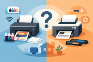 Inkjet o laser per casa: quale conviene?